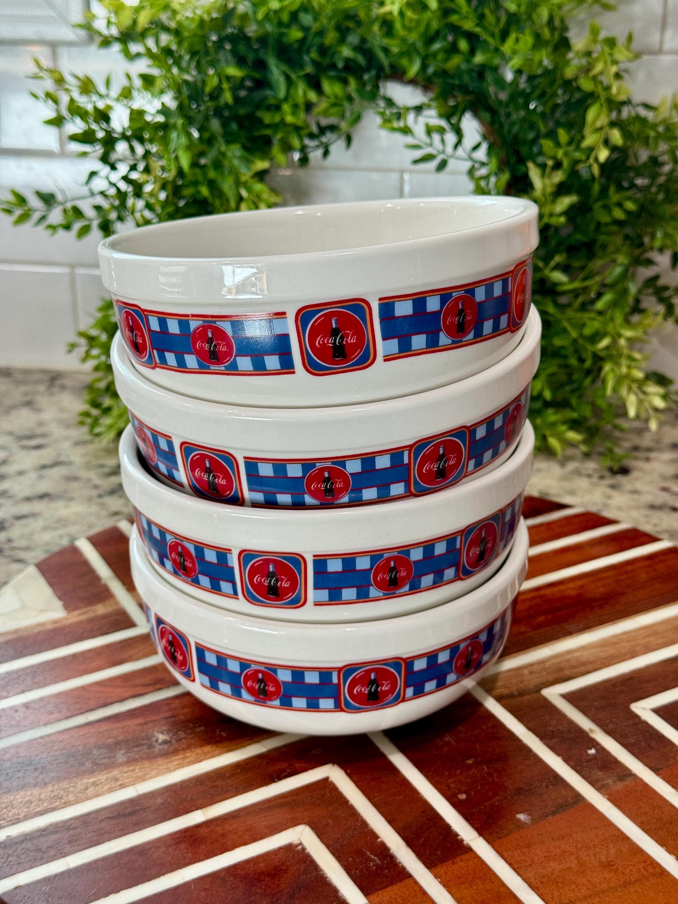 Coca Cola Bowl Set - Etsy