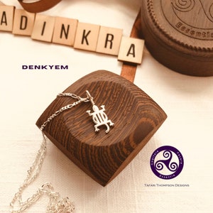Denkyem Pendant  (The Crocodile)