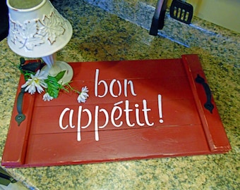 Serving Tray With Handles