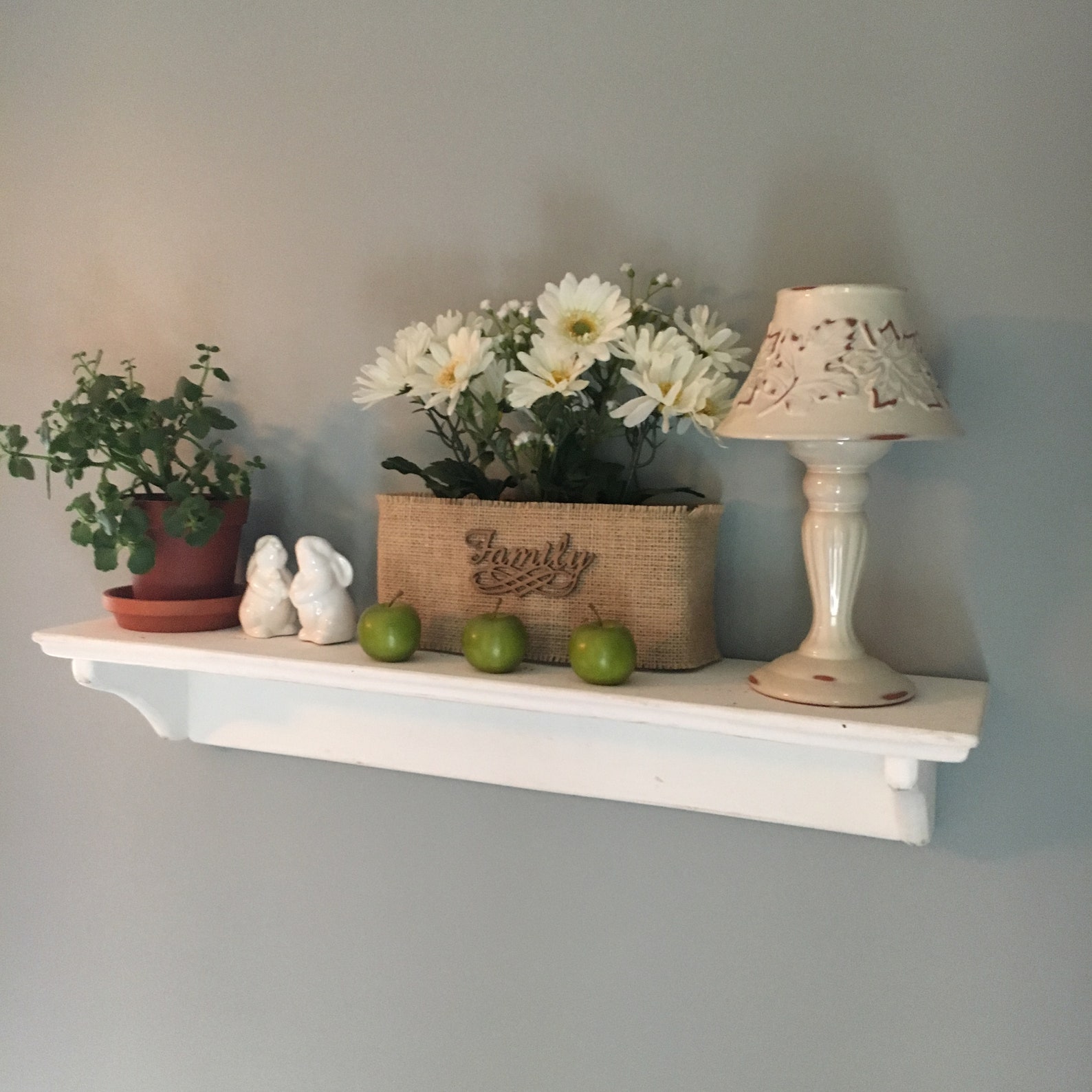 Floating Shelf Farmhouse Style Floating Shelf Etsy