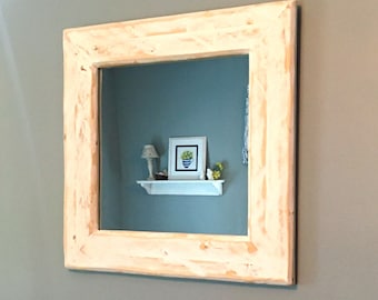 Farmhouse Wall Art Mirror, Window Wall Decor