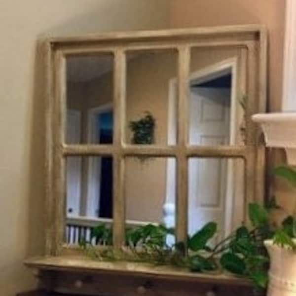 Mirror With Shelf Etsy