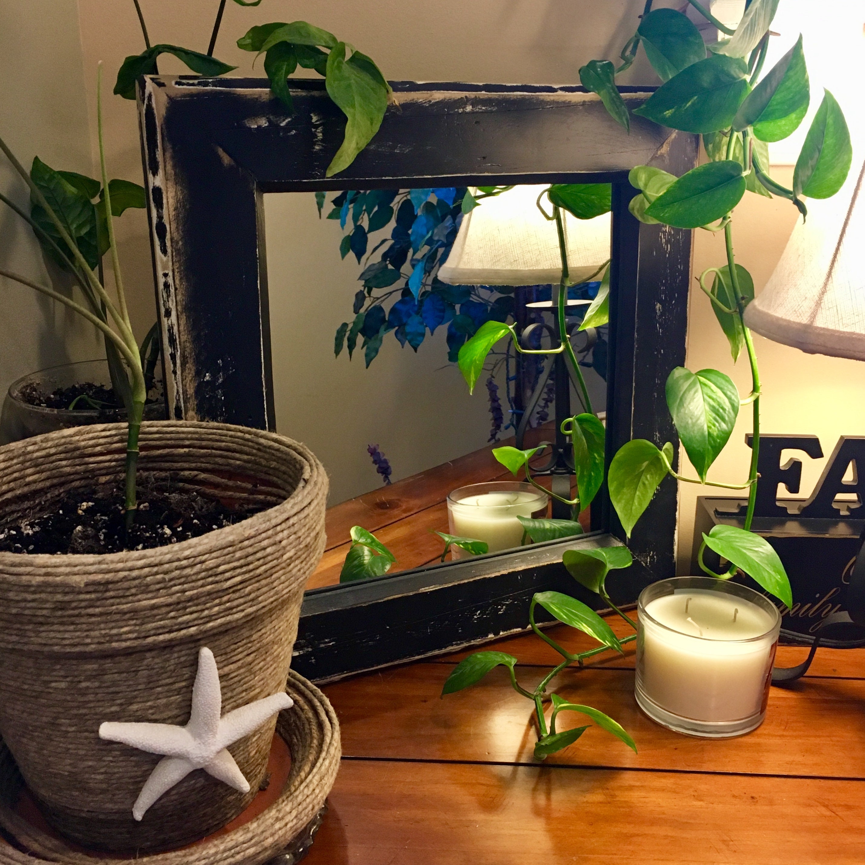 Espejo de baño Espejo rústico | Etsy