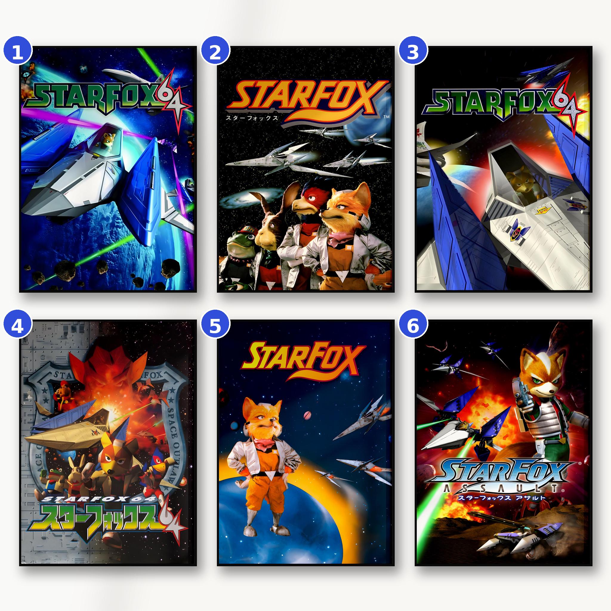 スターフォックスのポスター - Etsy 日本