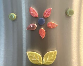 Handmade Ceramic Refrigerator Magnets