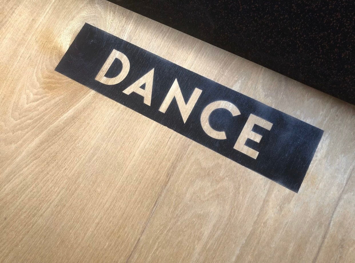 DANCE Dance Board 48 x 24 Portable Tap Dance Etsy