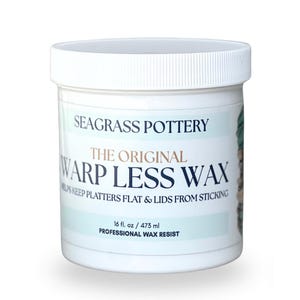 Warp Less Wax Resist, Professional Pottery Wax