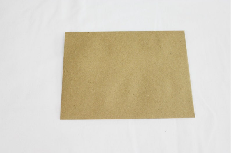 50 Kraft Colored Brown 4x6 Invitation Envelopes set of 50 Etsy