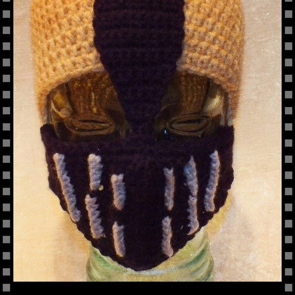 Bane Inspired Hat Pattern©