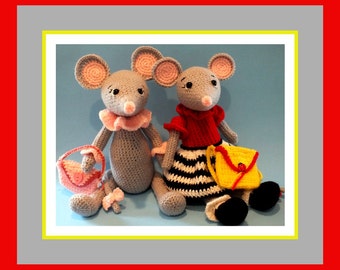 Little Mindy Mouse Dolls & Ring Toss Hat Pattern©