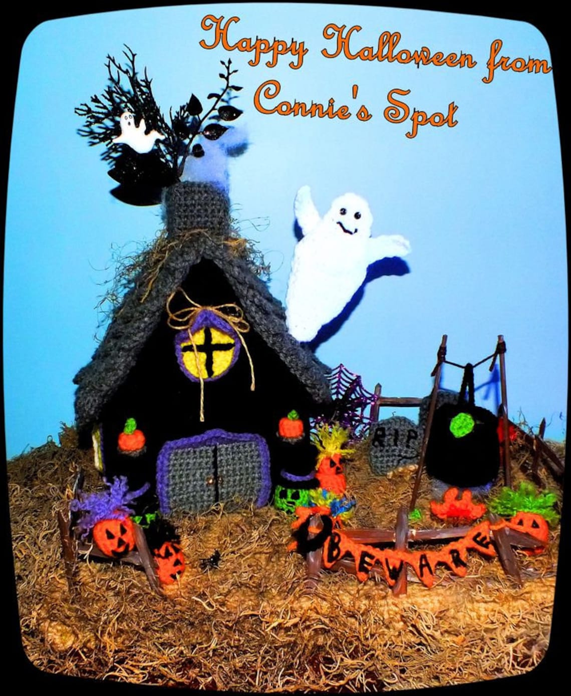10. Haunted Haven: Crochet Pillows That Bring The Halloween Spirit To Your Home