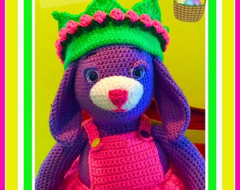 Pippa the Purple Bunny Doll Pattern©