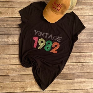 Vintage shirt, birthday shirt, custom shirt, t shirt, year shirt, vintage year shirt,