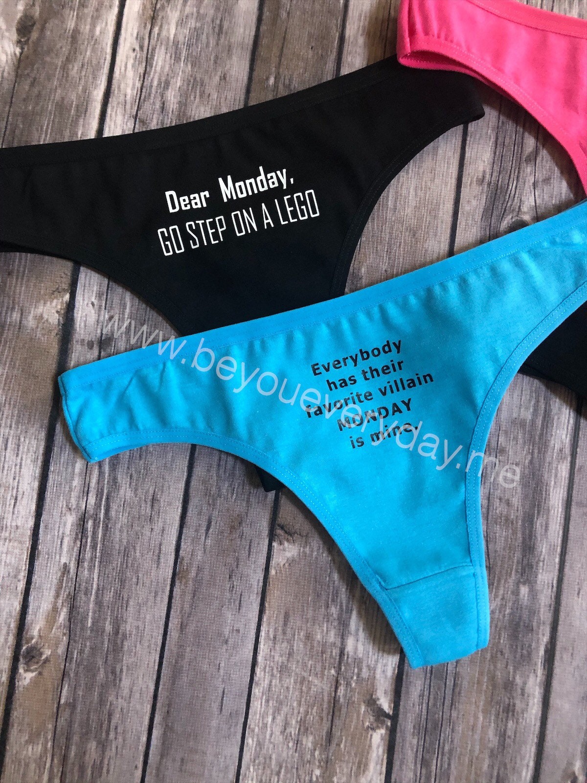WANT/NEED: Days of the week undies to take you from Monday to Friyay, and  more stuff you'll want