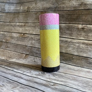 Teacher gift, teachers, teacher appreciation, teacher tumbler, custom tumbler, pencil tumbler, 20oz skinny tumbler