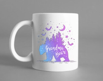 Grandma mug, grandma gift, gramma, mother in law, mom, bear, grandma bear, nana, Gigi, grandparent mug, Mother’s day