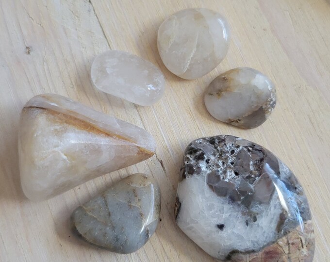 Ocean Rocks, Quart Beach Rocks, 6 Count, Beach Stones, Beach Treasures ...