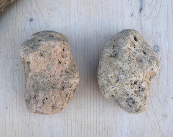 Piedras pómez naturales, piedra porosa, roca volcánica, piedra pómez exfoliante, limpiador natural, piedra pómez para jardinería, juego de 2