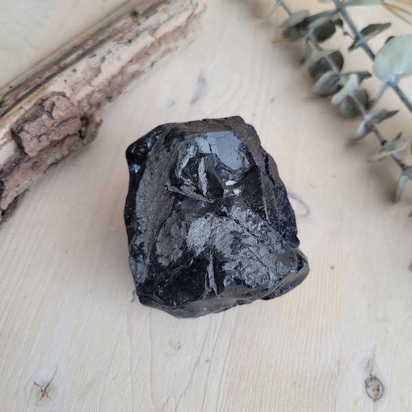 Obsidian, Raw Obsidian Stone, Large Chunk of Black Obsidian, Protective Stone, Raw Stone, Black Rock, Healing Stone, Black Stone