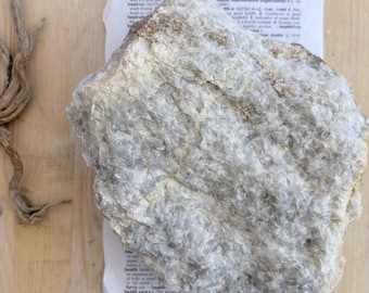 Large White Dolomite Rock Specimen, Galena Cube Crystal, Southern California Find, 5.12 LBS