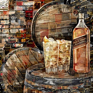 Johnnie Walker Print - Etsy