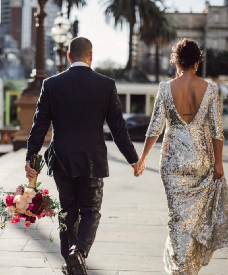 is it ok to wear sequins to a wedding