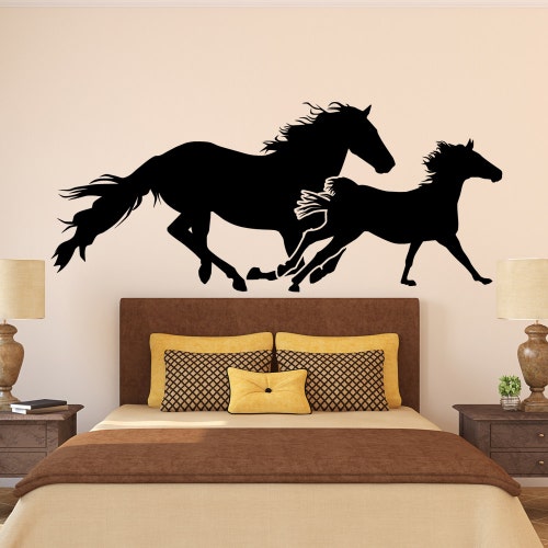 Horse Decalhorse Stickerquote Decalquote Stickerhorse Wall Etsy