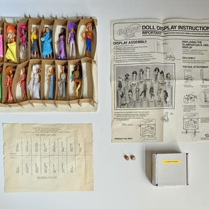 1981年 ケナー社製 グラマーガールズ ストアディスプレイセット（プロトタイプヘッド2個付き）（製品番号：69241）