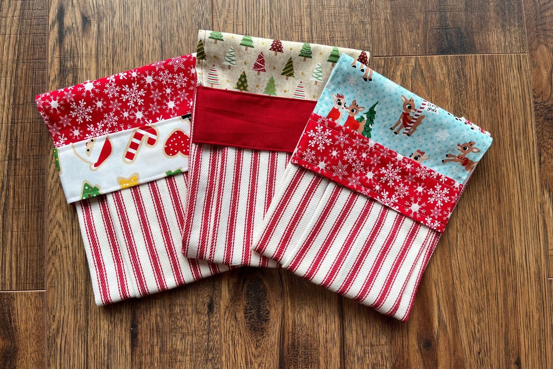 Christmas Decor Christmas Hand Towel Christmas Kitchen Towels Christmas