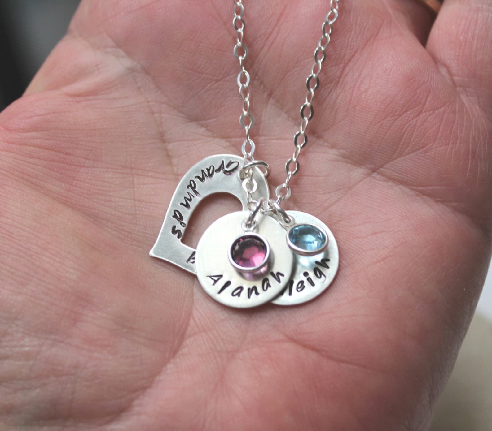 Grandmother Jewelry With Birthstones