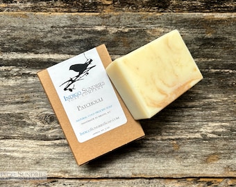 Patchouli Soap made with aged Patchouli essential oil