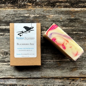 Blackberry Fizz Handmade Soap