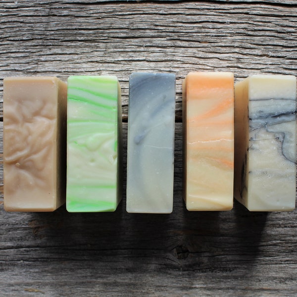 Any 10 Bars of our handmade cold process soaps / Lots of choices