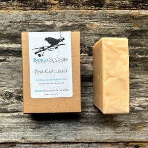 Pink Grapefruit Handmade Soap