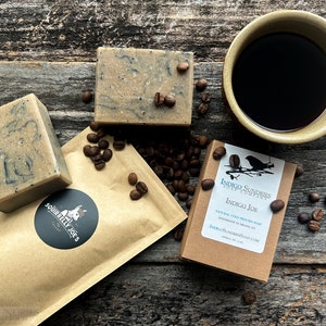 Indigo Joe Mildly Exfoliating Coffee Soap
