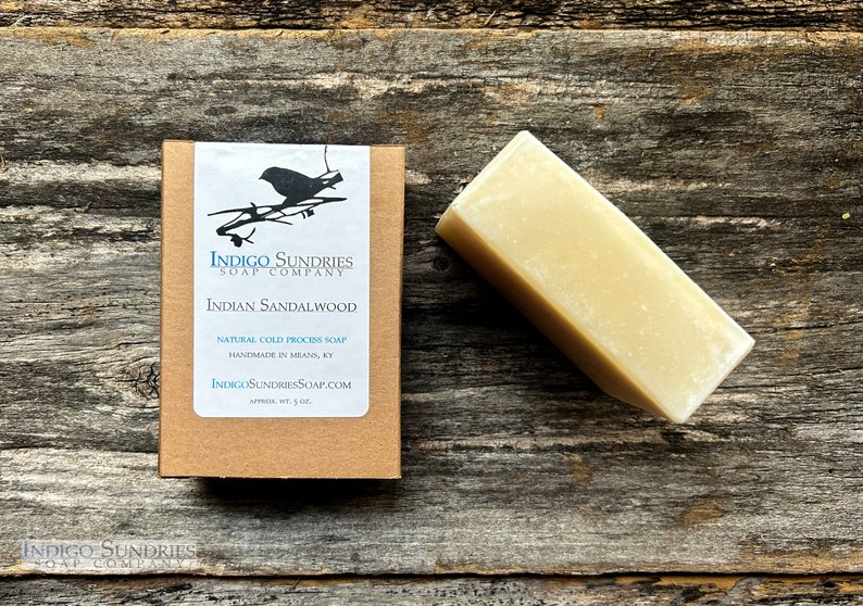 Indian Sandalwood Handmade Soap zdjęcie 3