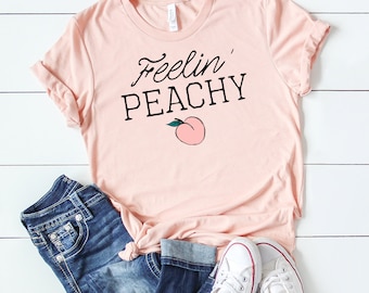 Koszulka z grafiką Feelin' Peachy – ultramiękka koszulka unisex