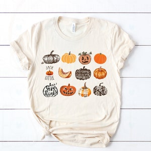 It’s the Little Things | Fall Harvest Pumpkins Jack O Lantern | UNISEX Relaxed Jersey T-Shirt