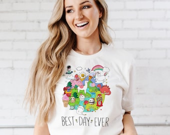 Best Day Ever! | Could Be Worse Funny Graphic Tees | Soft UNISEX Relaxed Jersey T-Shirt for Women