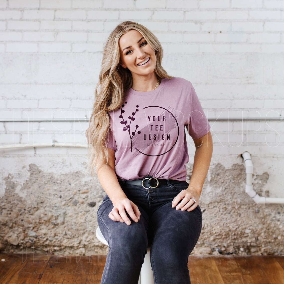 heather orchid bella canvas