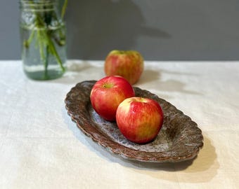 ceramic bowl, handcrafted ceramic fruit bowl, table centerpiece bowl, rich colors pottery bowl, home pottery gift, decorative serving bowl