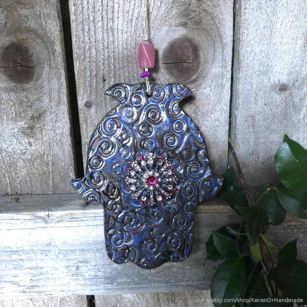 Hamsa wall hanging hamsa wall art hamsa wall decor hamsa | Etsy