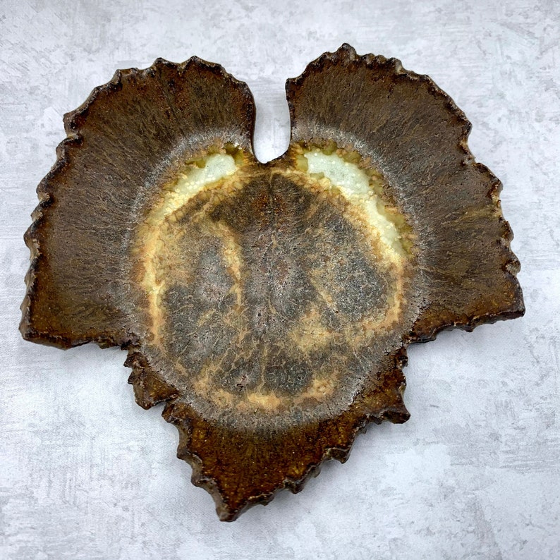 grape leaf dish real leaf ceramic wine lovers gift pottery handmade pottery leaf dish handmade grape leaf pottery guest soap leaf dish