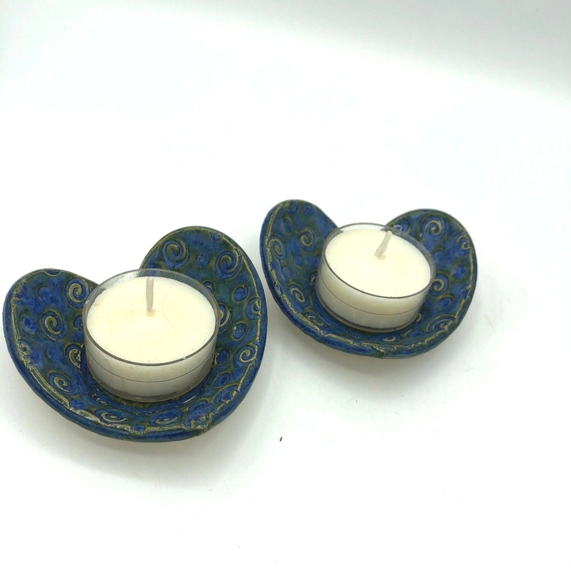 Handmade Heart Tealight Candle Holders Tea Light Heart Shaped Etsy