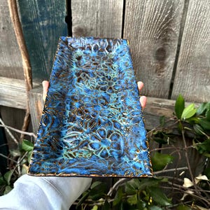 serving tray, handcrafted ceramic serving platter, decorative serving tray, home pottery gift, platter home entertaining, fruit cheese tray