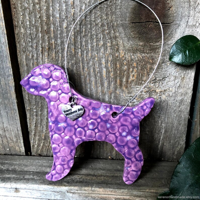 Ceramic Labrador Wall Decor Handmade Labrador Retriever Etsy