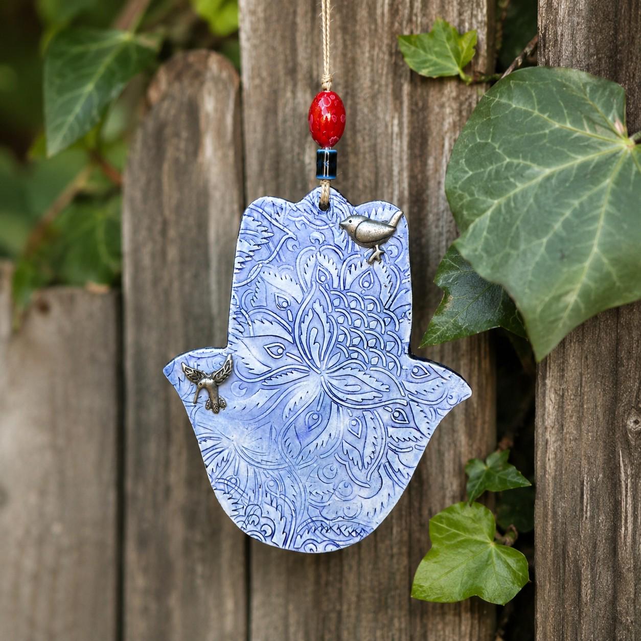 Ceramic Hamsa - Etsy