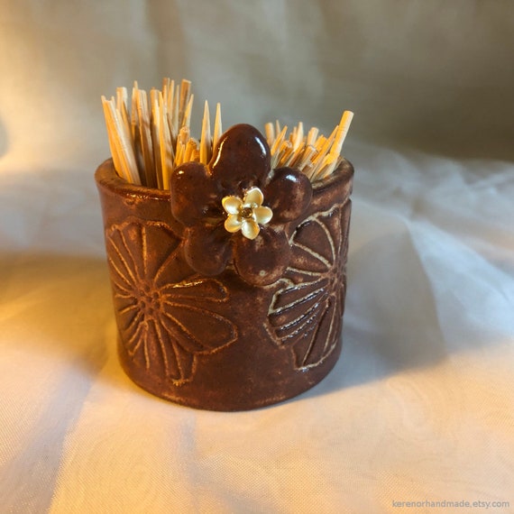 CERAMIC BISQUE SUGAR PACK HOLDERS