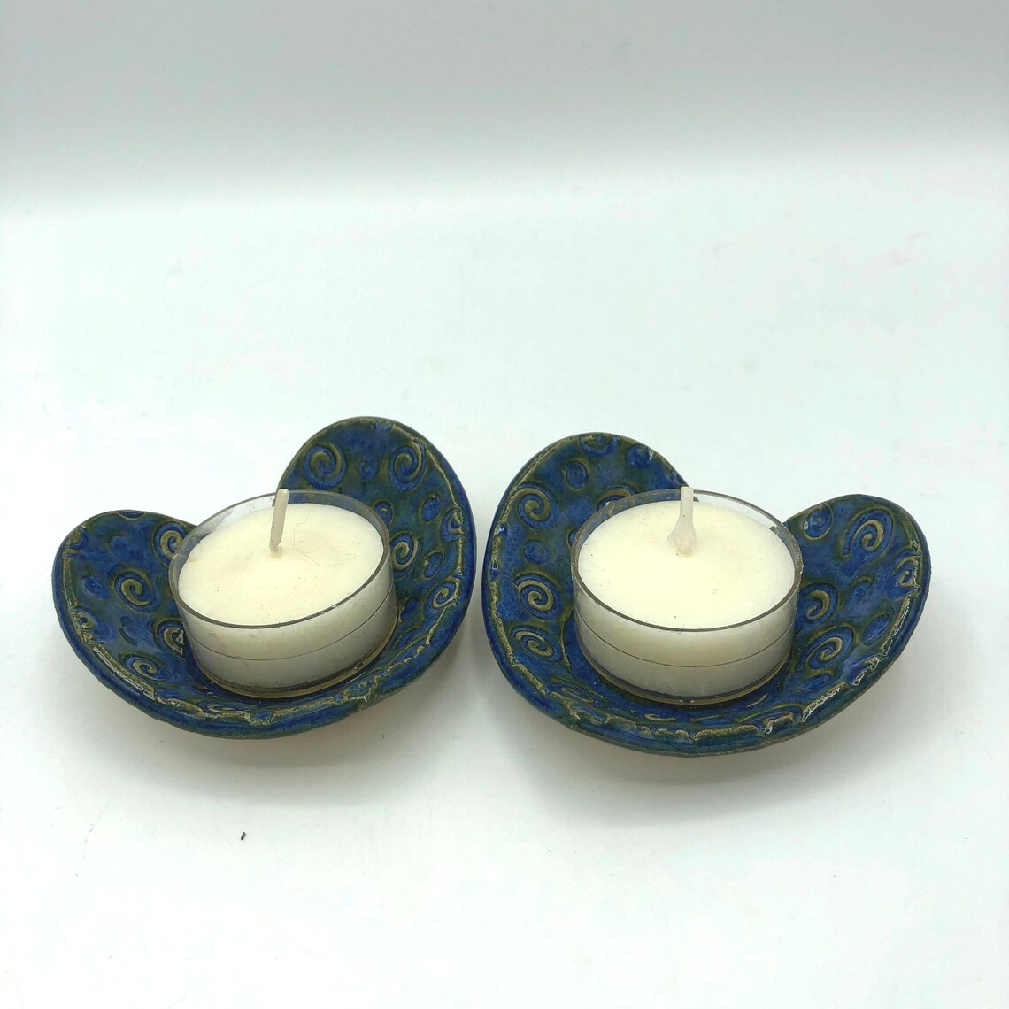 Handmade Heart Tealight Candle Holders Tea Light Heart Shaped Etsy