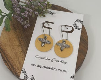 Faux leather Earrings